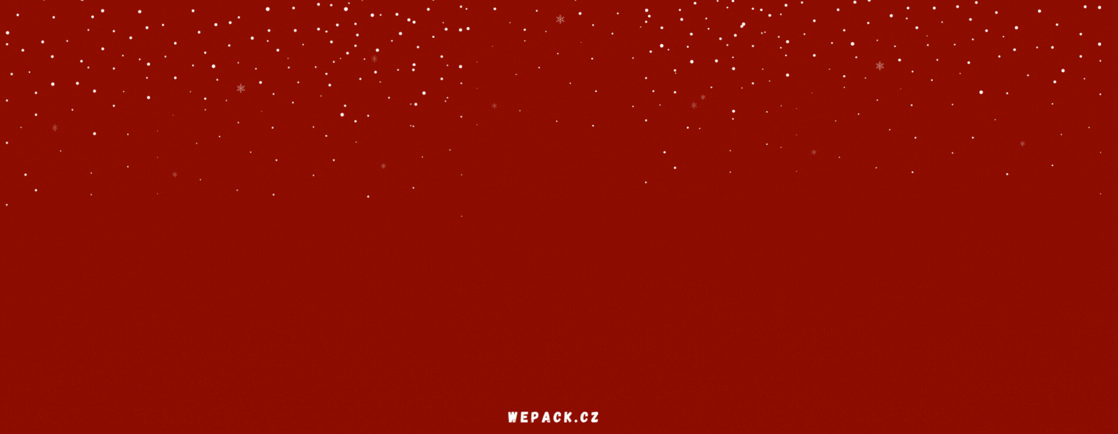 Christmas banner Wepack.cz